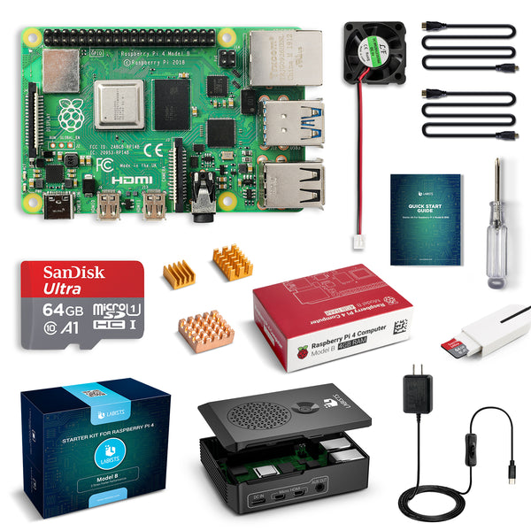 販促サービス Marstudy Raspberry Pi4 Model B Ultimate Starterキット