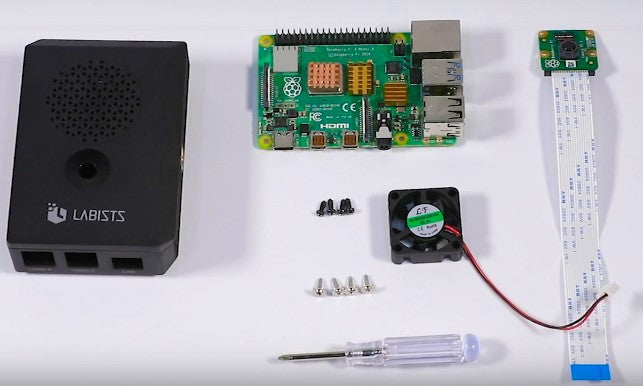 LABISTS Raspberry Pi 4 Starter Kit Guide de Démarrage Rapide (Français)