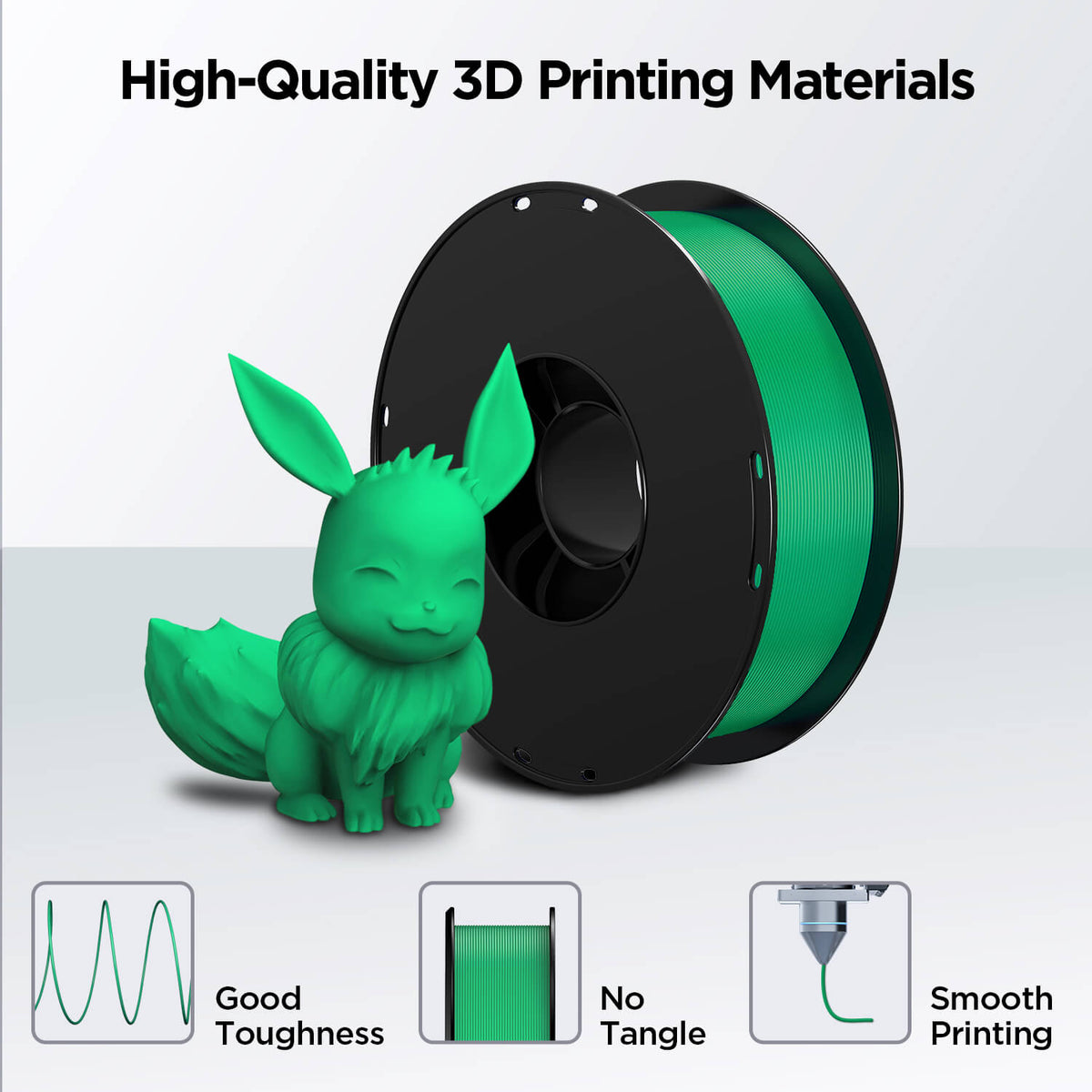 3D Printer PLA Filament 1.75mm 1KG (7 colors)