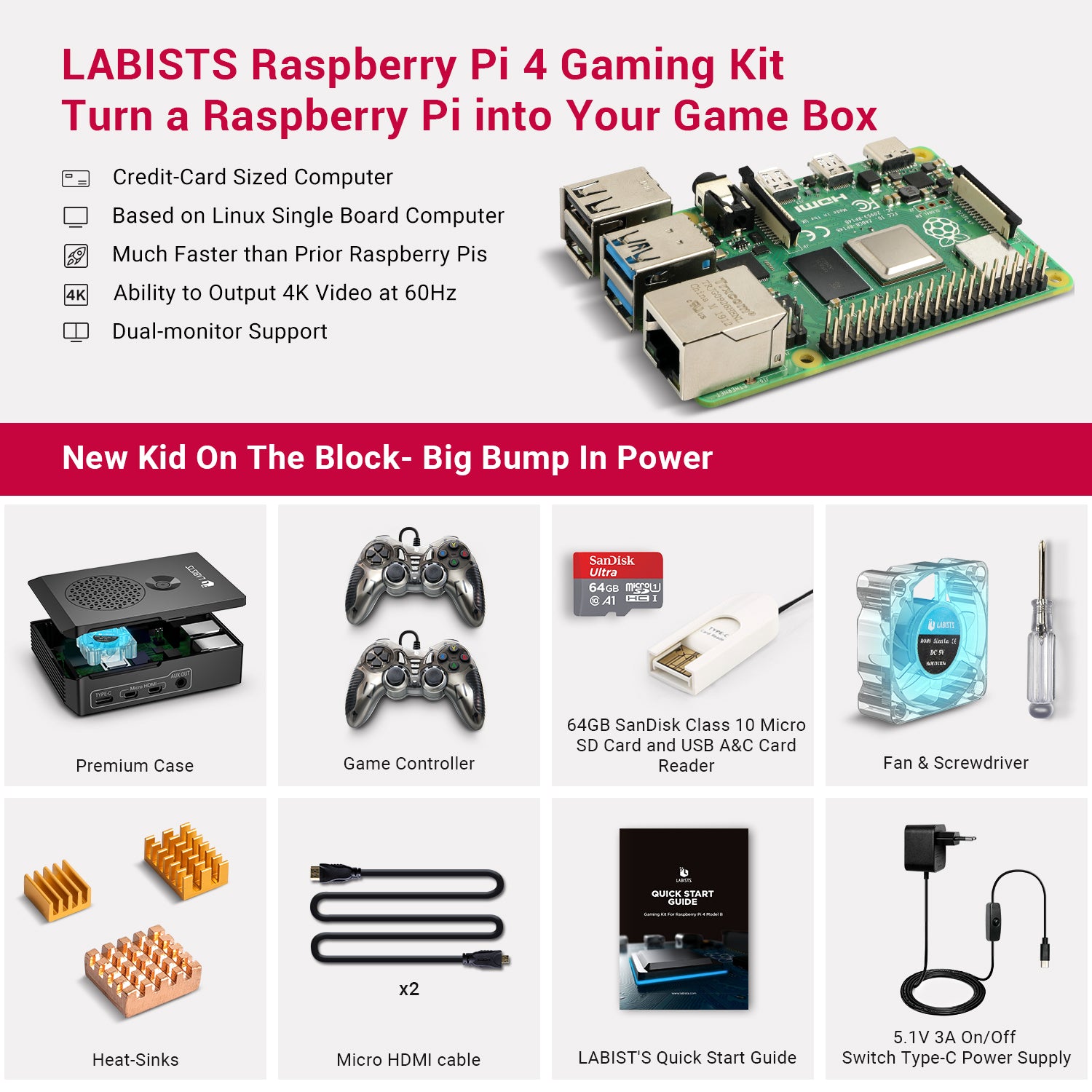 Raspberry Pi 4 4GB レトロゲーミングキット | www.avredentor.com.br